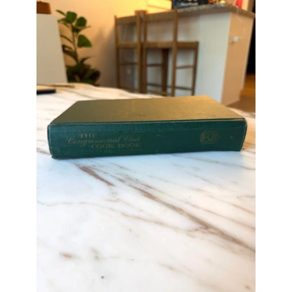 1970 Congressional Club Cookbook 8th Edition Washington DC Vintage Recipes